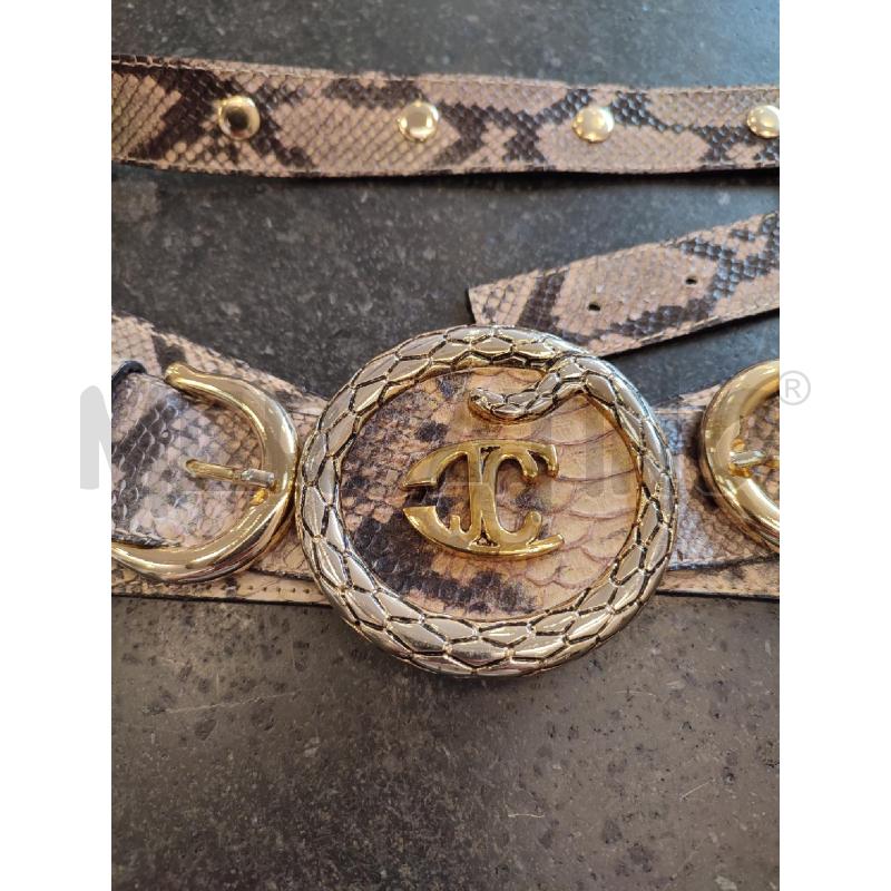 CINTURA DONNA SERPENTATA JUST CAVALLI | Mercatino dell'Usato Roma montemario 2