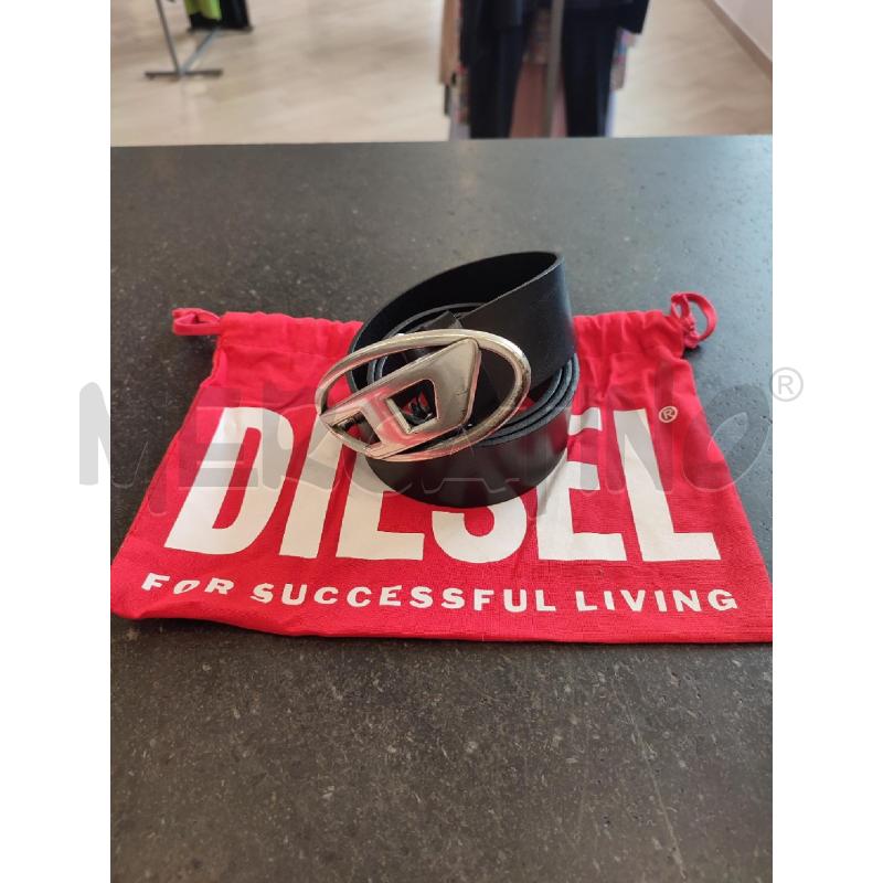 CINTURA UOMO NERA DIESEL | Mercatino dell'Usato Roma montemario 1