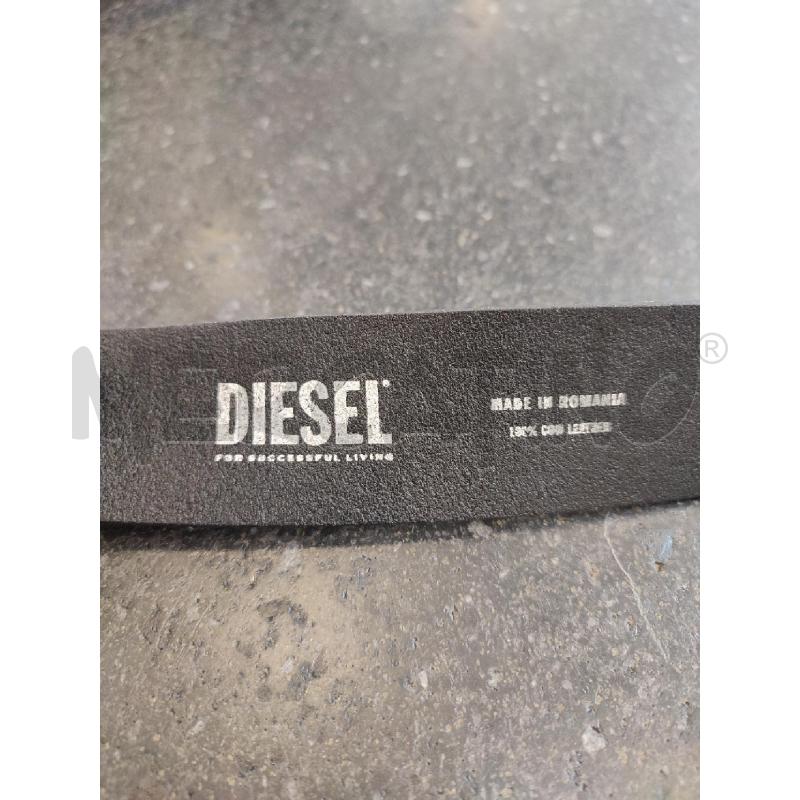 CINTURA UOMO NERA DIESEL | Mercatino dell'Usato Roma montemario 3