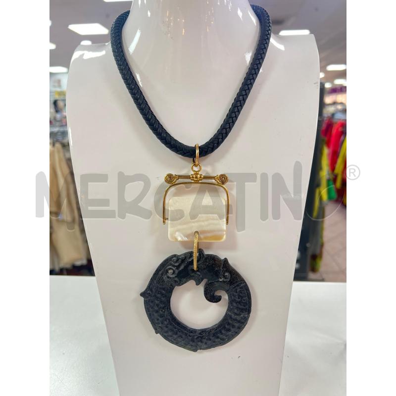 COLLANA DORATA ALCOZER CERCHIO  | Mercatino dell'Usato Roma montemario 1