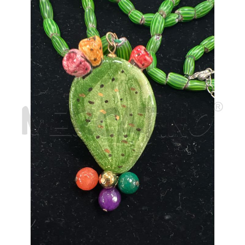 COLLANA LUNGO CACTUS | Mercatino dell'Usato Roma montemario 2
