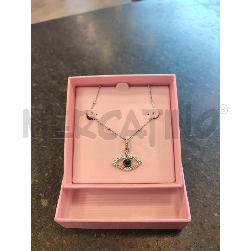 COLLANA SWAROVSKY OCCHIO DI RA | Mercatino dell'Usato Roma montemario 1