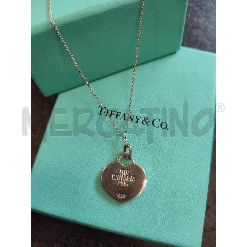 COLLANA TIFFANY CUORE GO WOMAN | Mercatino dell'Usato Roma montemario 2