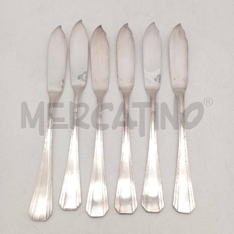 COLTELLI PESCE CHRISTOFLE 6PZ | Mercatino dell'Usato Roma montemario 1