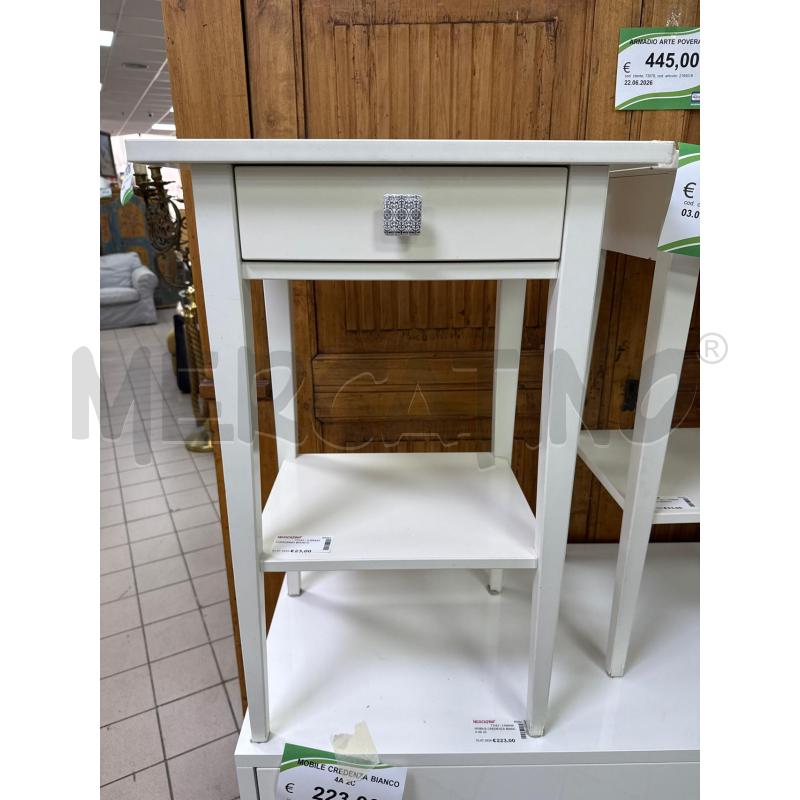 COMODINO BIANCO | Mercatino dell'Usato Roma montemario 1