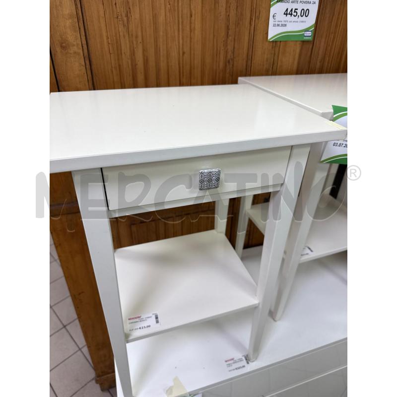 COMODINO BIANCO | Mercatino dell'Usato Roma montemario 2
