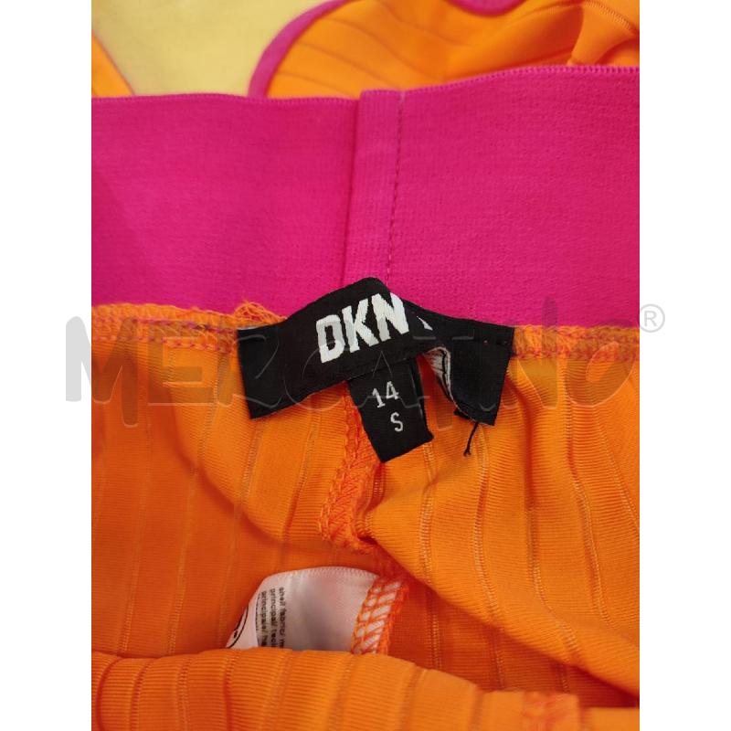 COMPLETO DONNA ARANCIO DKNY FUCSIA | Mercatino dell'Usato Roma montemario 3