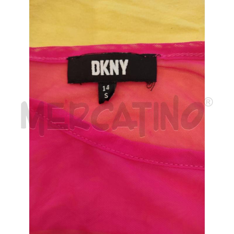 COMPLETO DONNA ARANCIO DKNY FUCSIA | Mercatino dell'Usato Roma montemario 4