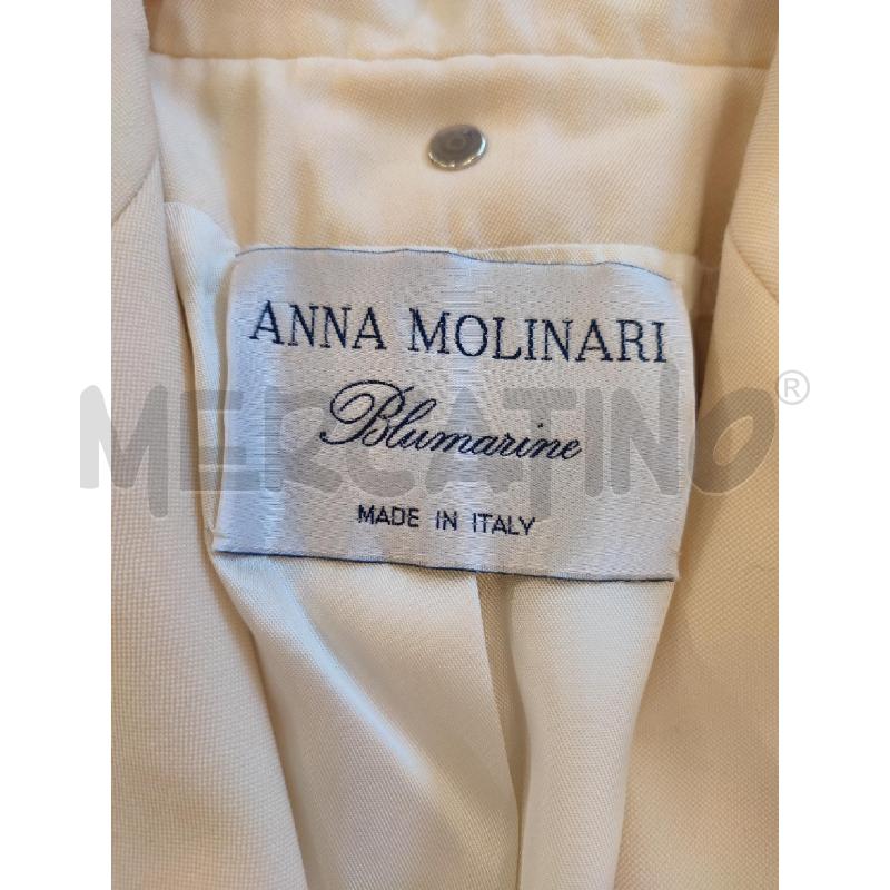 COMPLETO DONNA BEIGE BLUMARINE BOTTONI GIOIELLO | Mercatino dell'Usato Roma montemario 2