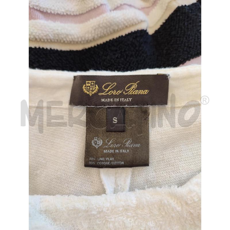 COMPLETO DONNA BIANCO LORO PIANA SPUGNA  | Mercatino dell'Usato Roma montemario 2
