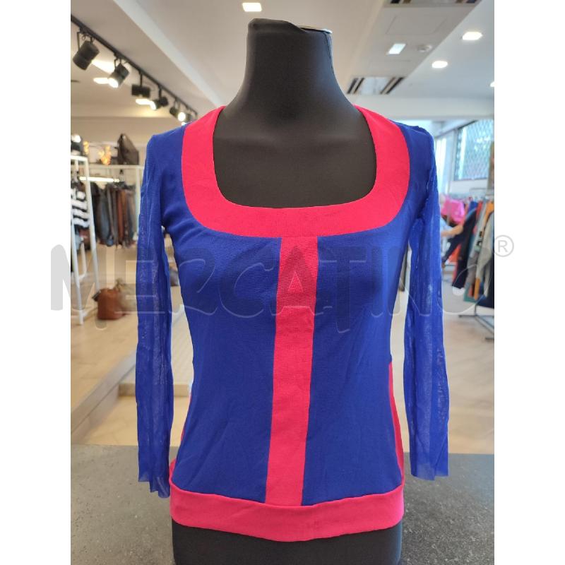 COMPLETO DONNA BLU FUCSIA JEAN PAUL GAULTIER | Mercatino dell'Usato Roma montemario 1