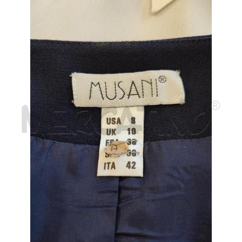 COMPLETO DONNA BLU MUSANI CAMICIA BIANCA  | Mercatino dell'Usato Roma montemario 5