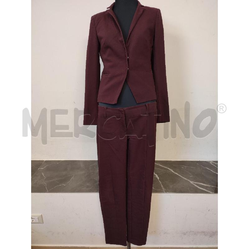 COMPLETO DONNA BORDEAUX PATRIZIA PEPE  | Mercatino dell'Usato Roma montemario 1