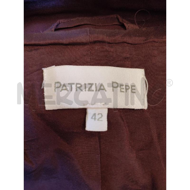 COMPLETO DONNA BORDEAUX PATRIZIA PEPE  | Mercatino dell'Usato Roma montemario 2