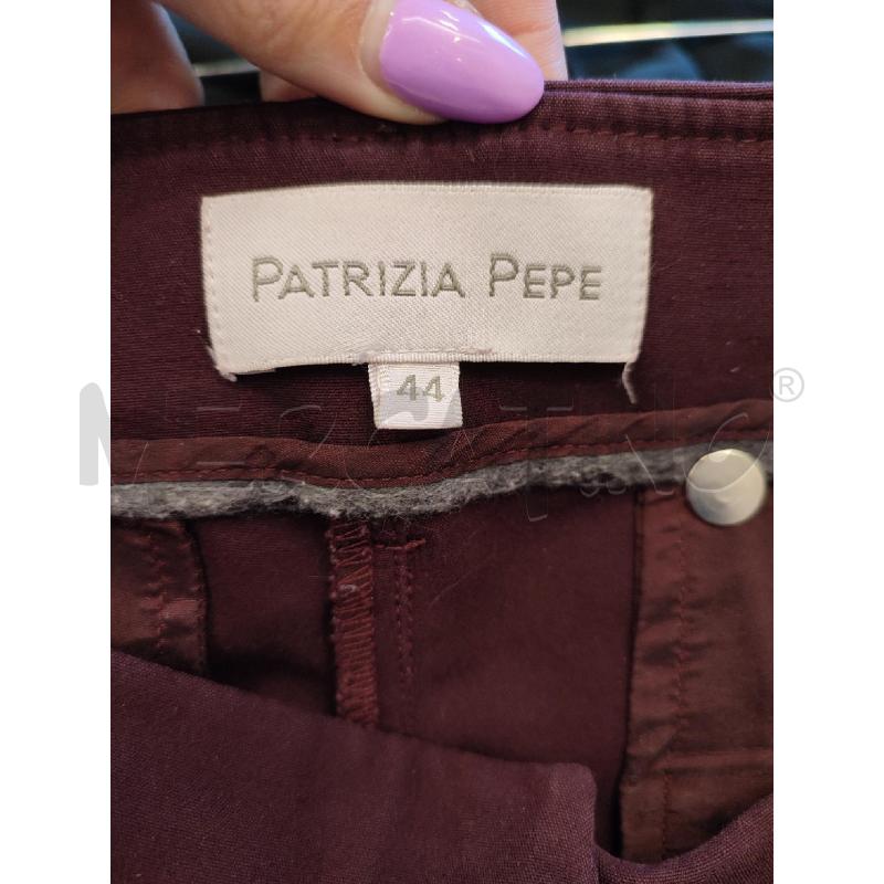 COMPLETO DONNA BORDEAUX PATRIZIA PEPE  | Mercatino dell'Usato Roma montemario 3