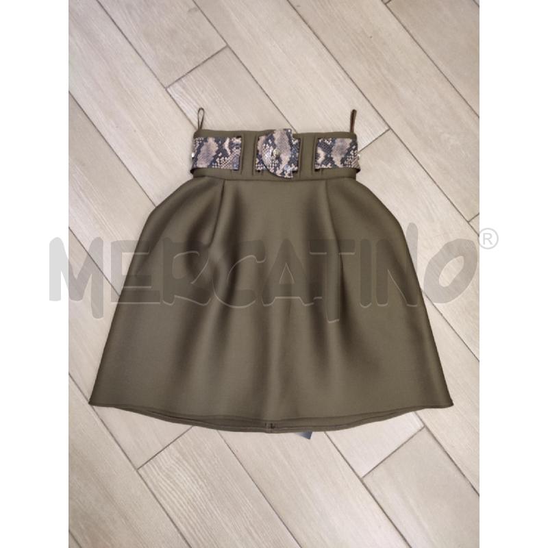 COMPLETO DONNA MARRONE ELISABETTA FRANCHI CINTURA PITONATA | Mercatino dell'Usato Roma montemario 1