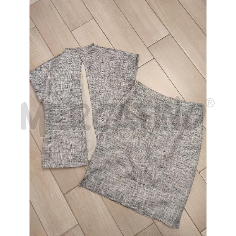 COMPLETO DONNA NERO BIANCO MAX MARA ZIP | Mercatino dell'Usato Roma montemario 1