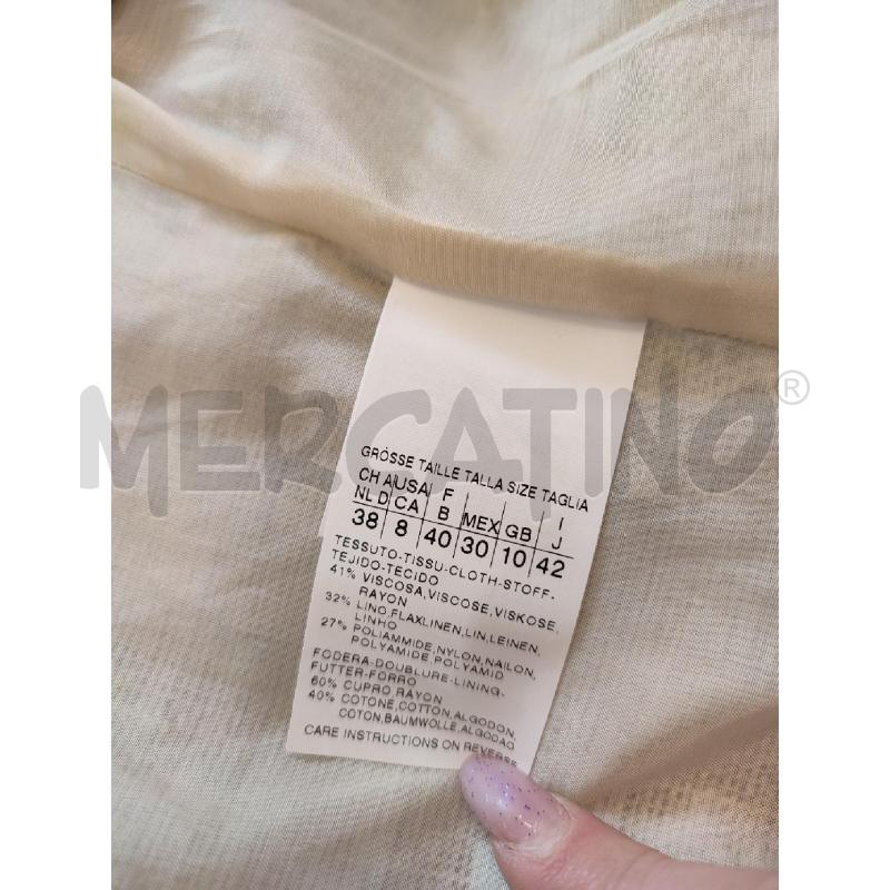 COMPLETO DONNA NERO BIANCO MAX MARA ZIP | Mercatino dell'Usato Roma montemario 3