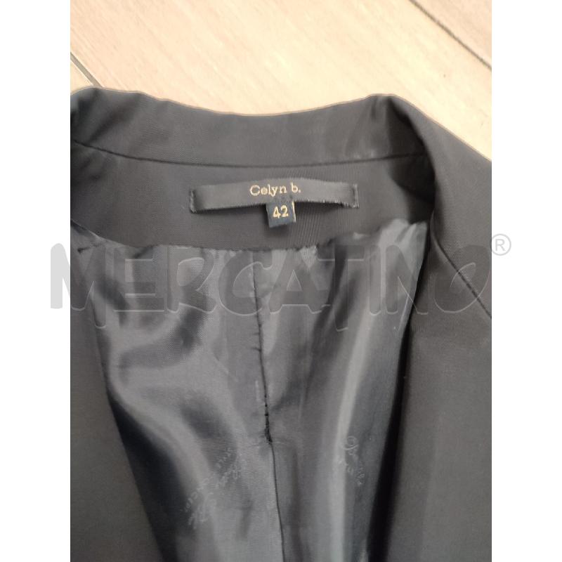 COMPLETO DONNA NERO CELYN B PANTALONE RIGHE | Mercatino dell'Usato Roma montemario 3