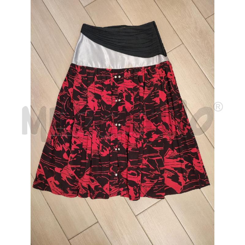 COMPLETO DONNA NERO EMANUEL ZOO TOP+GONNA | Mercatino dell'Usato Roma montemario 2