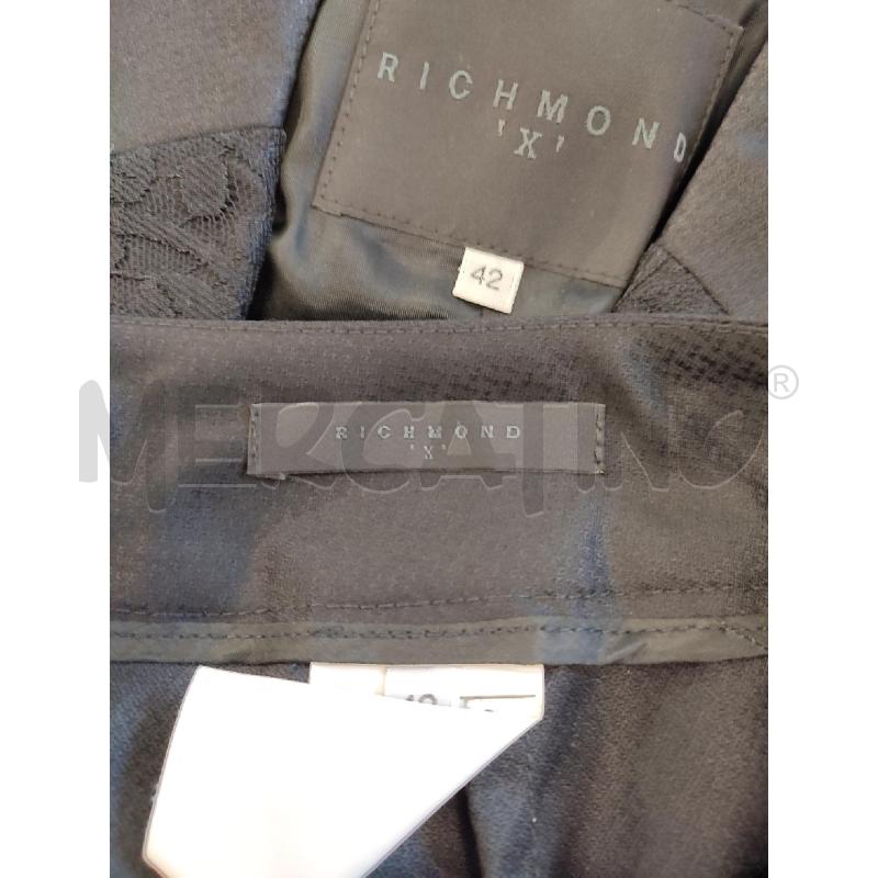 COMPLETO DONNA NERO PIZZO RICHMOND | Mercatino dell'Usato Roma montemario 2