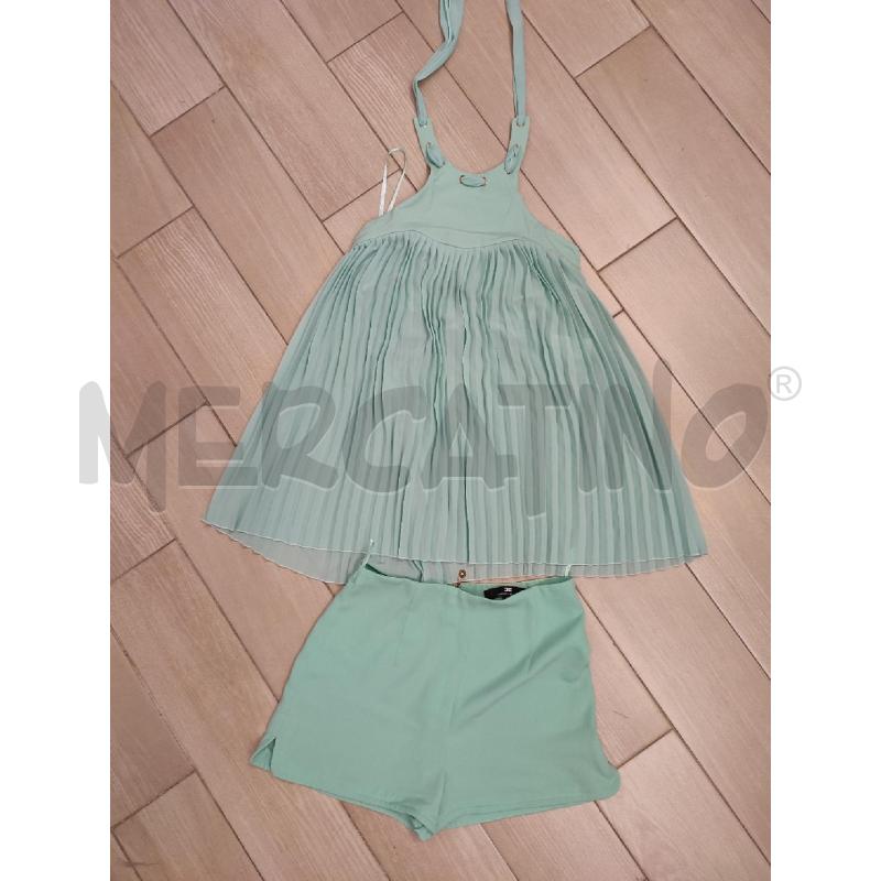 COMPLETO DONNA VERDE ACQUA ELISABETTA FRANCHI | Mercatino dell'Usato Roma montemario 1