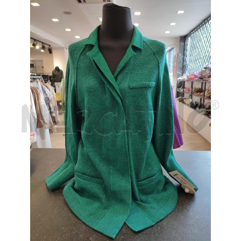 COMPLETO DONNA VERDE LES COPAINS VESTITO SETA COTONE | Mercatino dell'Usato Roma montemario 1