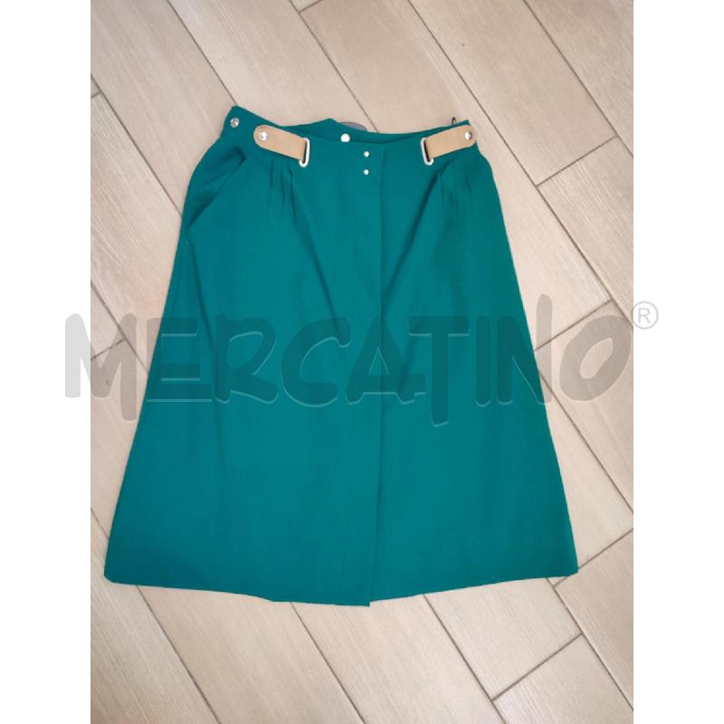 COMPLETO DONNA VERDE LES COPAINS VESTITO SETA COTONE | Mercatino dell'Usato Roma montemario 4