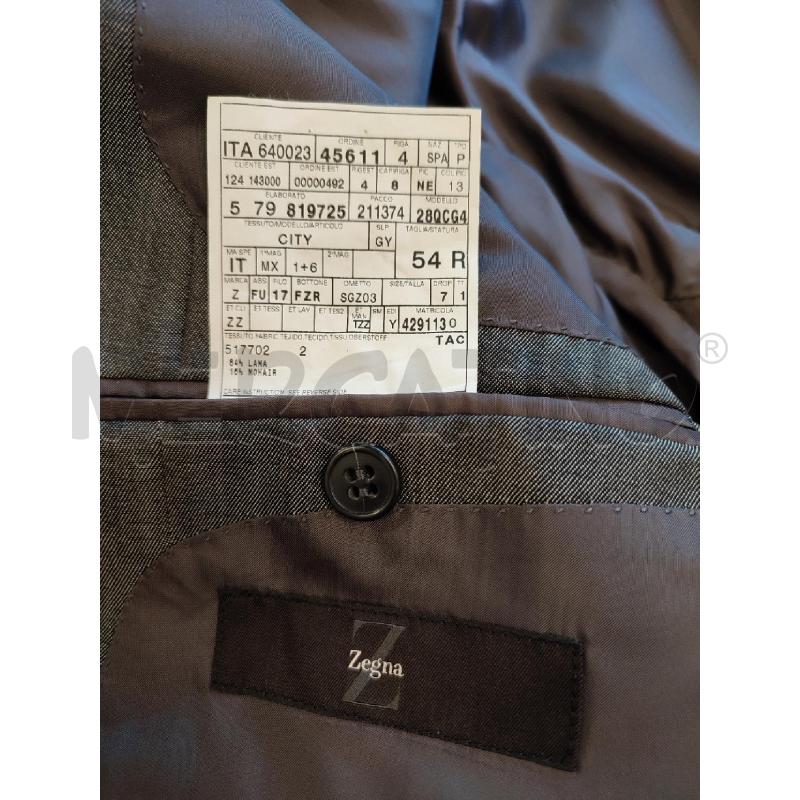 COMPLETO UOMO GRIGIO ZEGNA | Mercatino dell'Usato Roma montemario 2