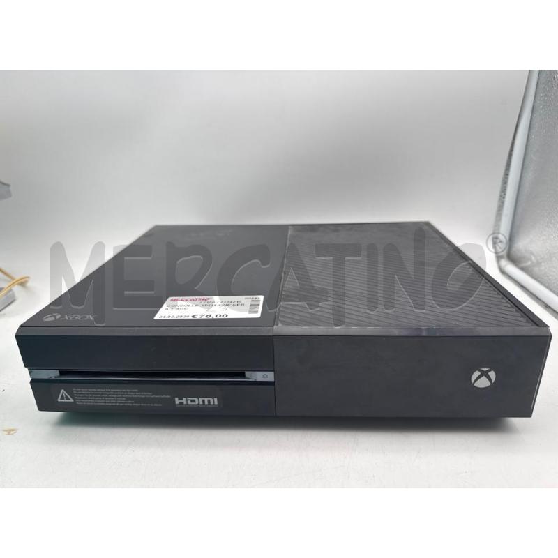 CONSOLLE XBOX ONE NERA + ACC | Mercatino dell'Usato Roma montemario 2
