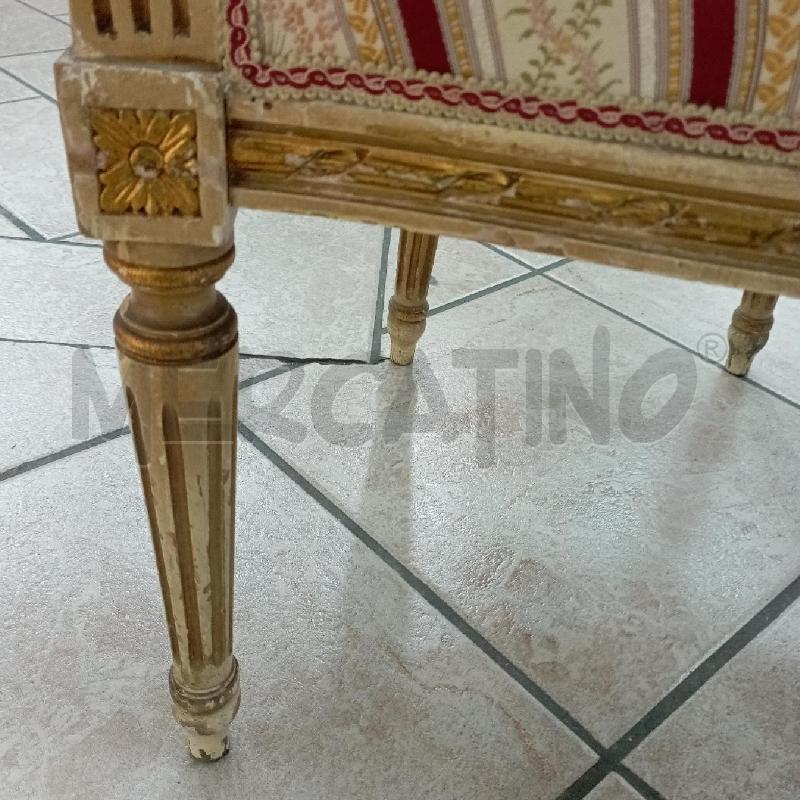 COPPIA POLTRONE LUIGI XVI CREMA  | Mercatino dell'Usato Roma montemario 4