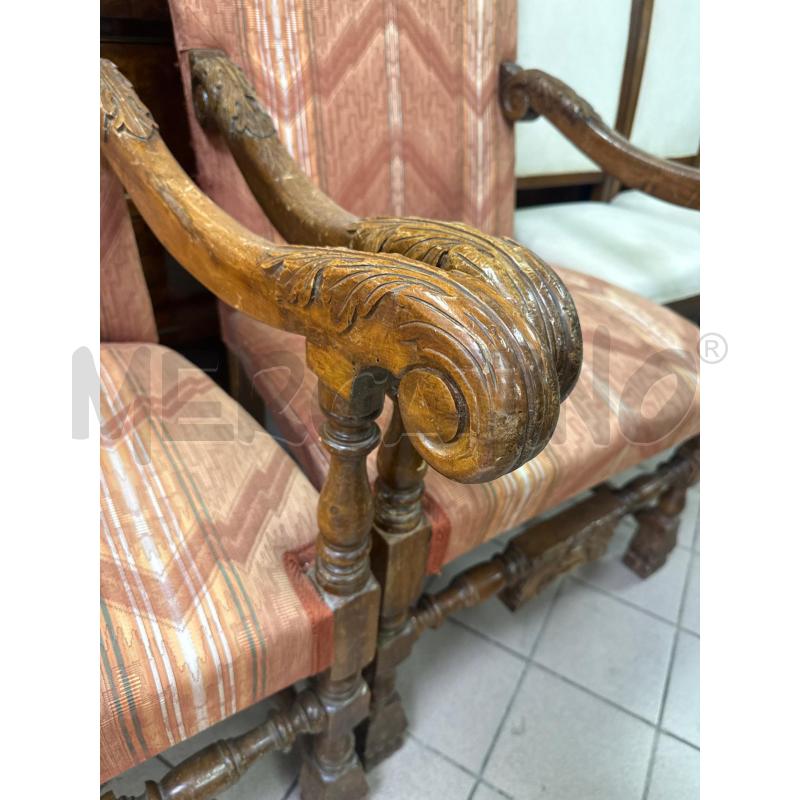 COPPIA POLTRONE NOCE | Mercatino dell'Usato Roma montemario 3