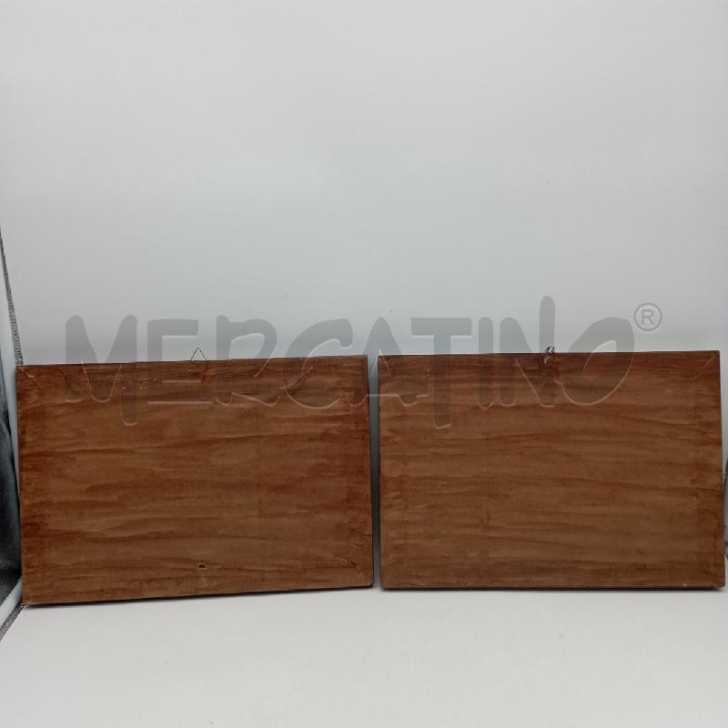 COPPIA QUADRI STILE MACCHIAIOLI | Mercatino dell'Usato Roma montemario 2