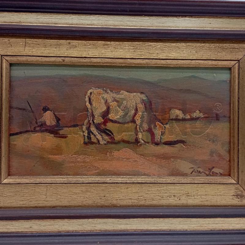 COPPIA QUADRI STILE MACCHIAIOLI | Mercatino dell'Usato Roma montemario 3