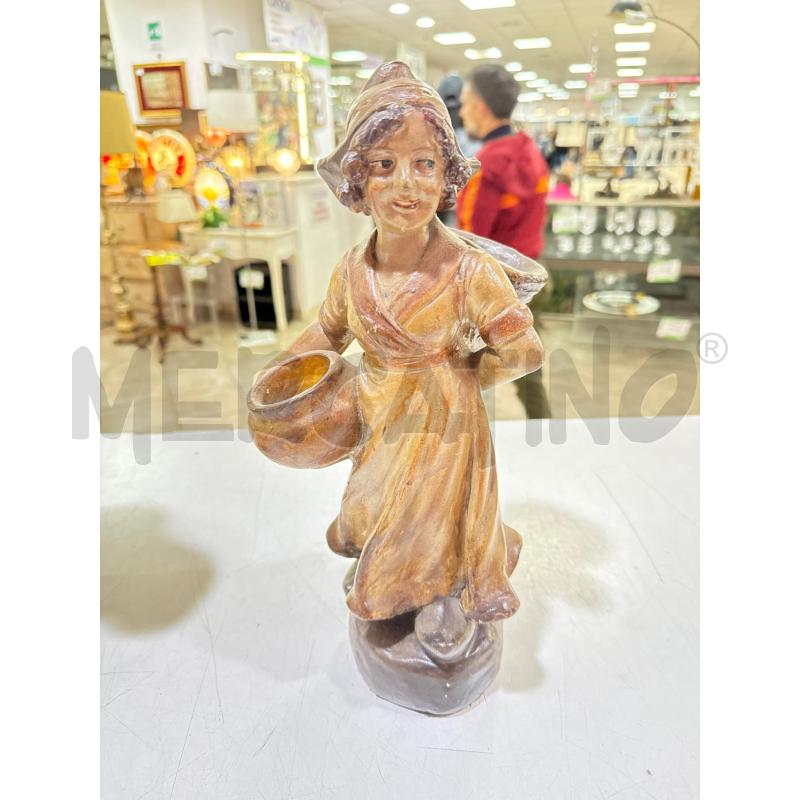 COPPIA STATUINE OLANDESI TERR ACOTTA | Mercatino dell'Usato Roma montemario 4