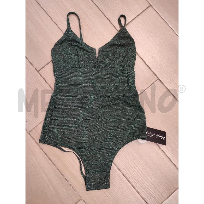 COSTUME DONNA VERDE MOMONI LUREX | Mercatino dell'Usato Roma montemario 1