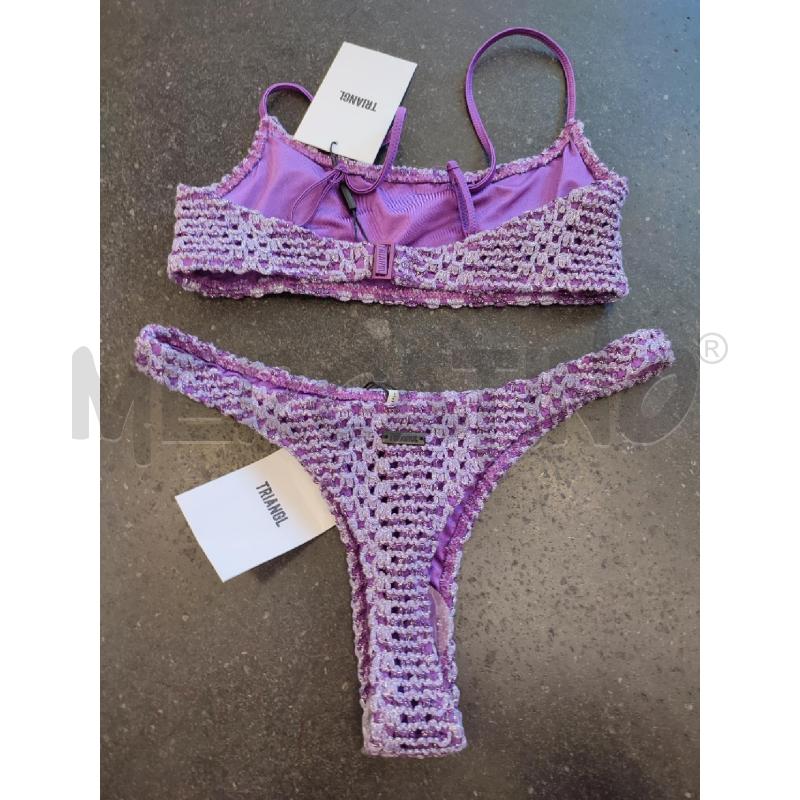 COSTUME DONNA VIOLA UNCINETTO TRIANGL | Mercatino dell'Usato Roma montemario 2