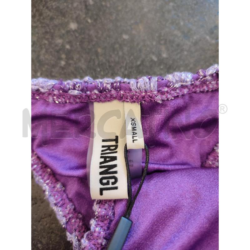 COSTUME DONNA VIOLA UNCINETTO TRIANGL | Mercatino dell'Usato Roma montemario 3