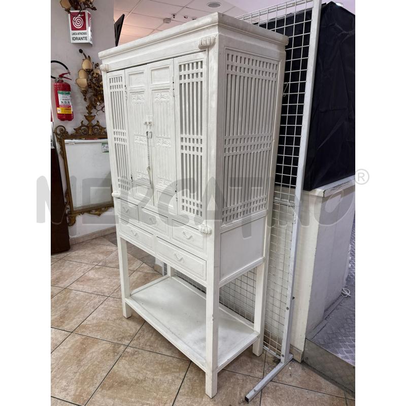 CREDENZA BIANCA 2A 5C | Mercatino dell'Usato Roma montemario 2