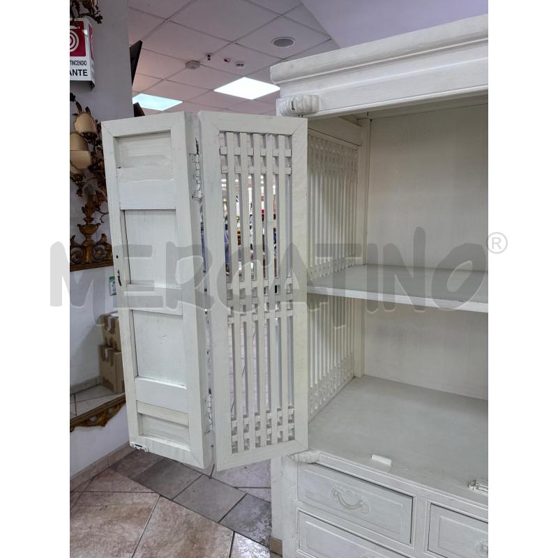 CREDENZA BIANCA 2A 5C | Mercatino dell'Usato Roma montemario 4