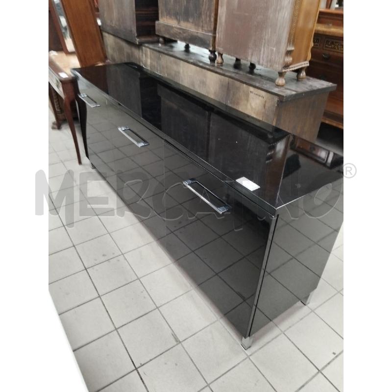 CREDENZA BUFFET 3A NERO | Mercatino dell'Usato Roma montemario 1