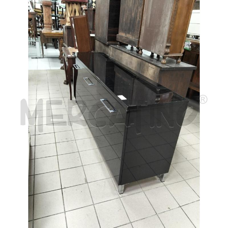 CREDENZA BUFFET 3A NERO | Mercatino dell'Usato Roma montemario 3