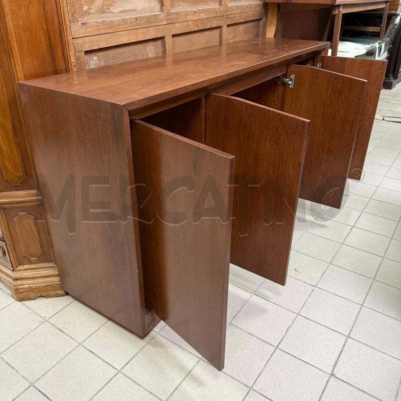 CREDENZA BUFFET NOCE 4A | Mercatino dell'Usato Roma montemario 2