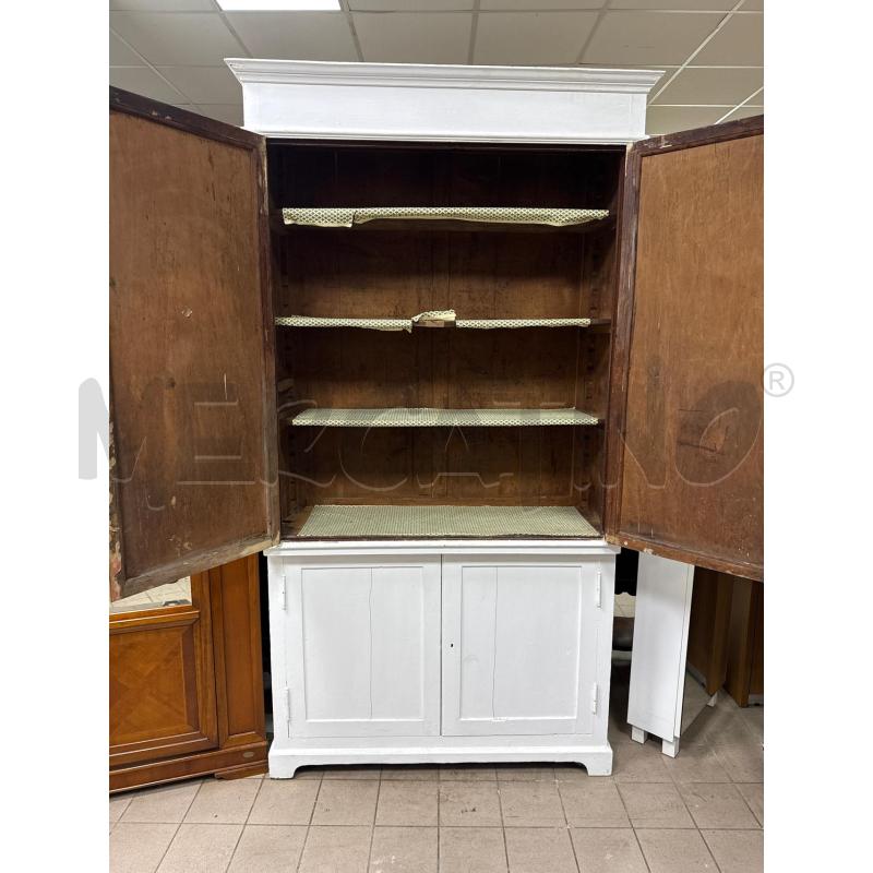 CREDENZA SHABBY 2A SOPRA 2A SOTTO | Mercatino dell'Usato Roma montemario 2