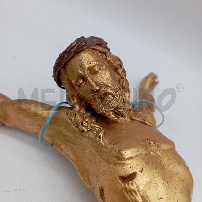 CROCIFISSO NAPOLETANO LIGNEO ORO DA RIV | Mercatino dell'Usato Roma montemario 2