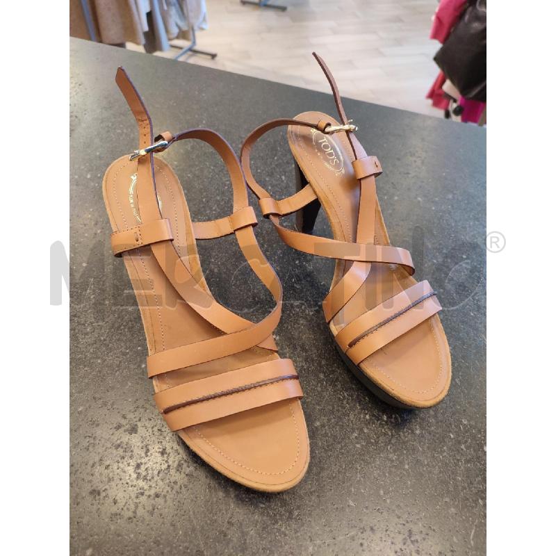 DECOLLETE BEIGE TODS TACCO LEGNO | Mercatino dell'Usato Roma montemario 1