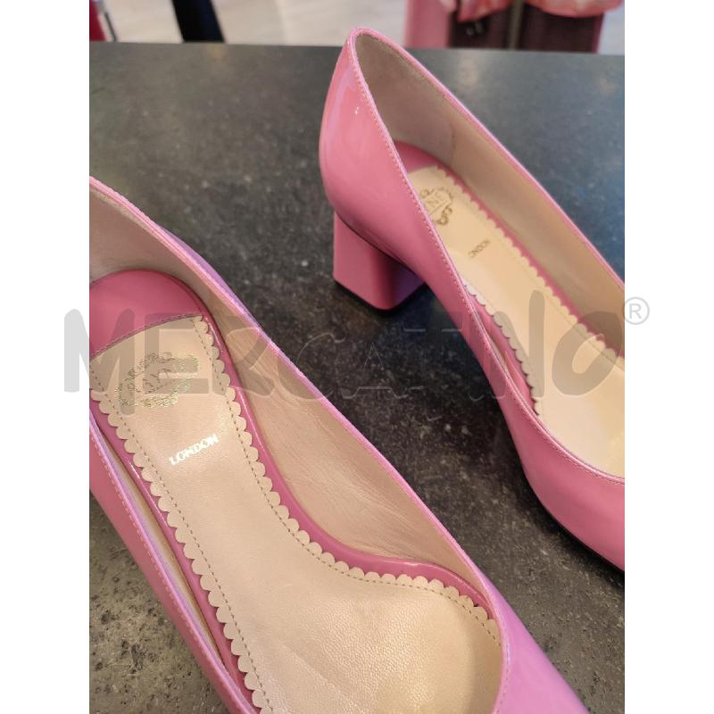 DECOLLETE ROSA RAYNE LONDON | Mercatino dell'Usato Roma montemario 3