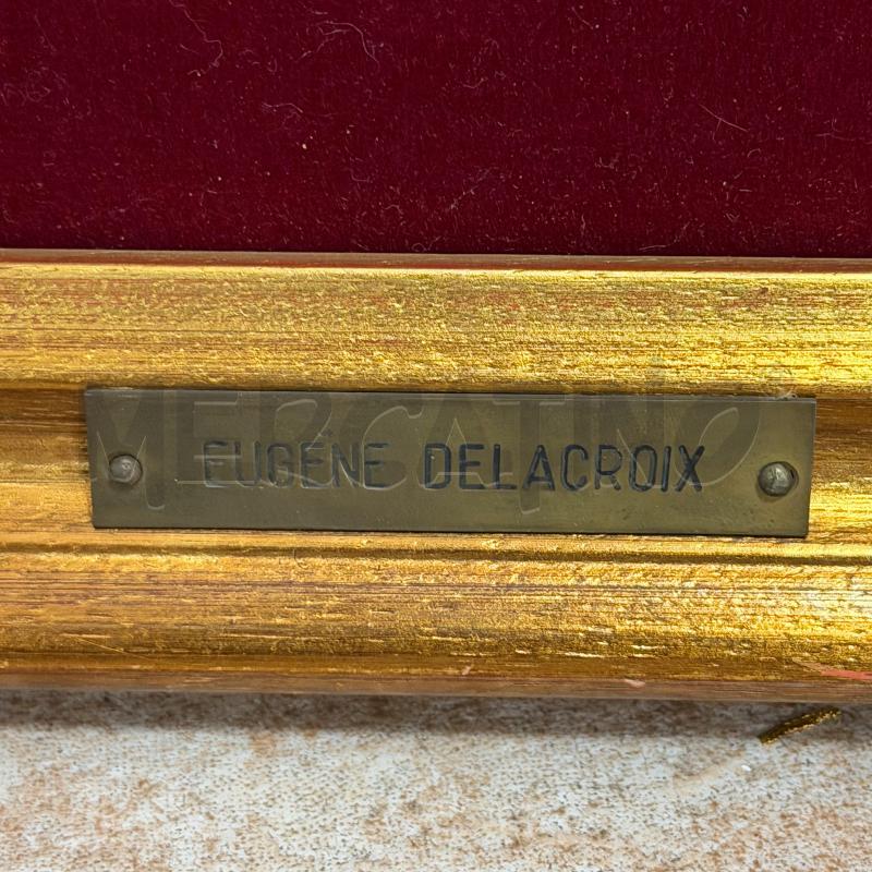 DIPINTO A FIRMA DELACROIX | Mercatino dell'Usato Roma montemario 4