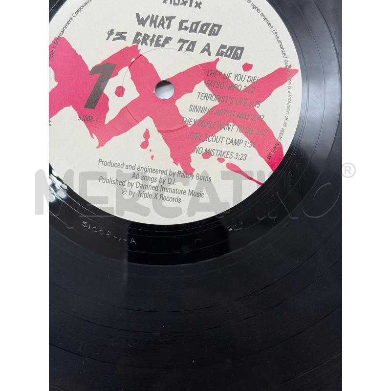 DISCO WHAT GOOD IS GRIEF TO A GO | Mercatino dell'Usato Roma montemario 4