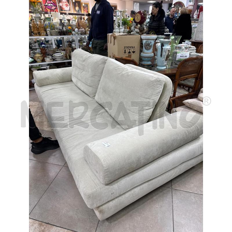 DIVANO BEIGE SCHIENALE RECLINABILE | Mercatino dell'Usato Roma montemario 2